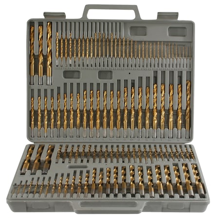 Pro-Series Titanium Drill Bit Set, 115 Pc. PS07535